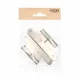 Hinge EDM 85483 PN07 Stainless steel 100 x 58 mm Left