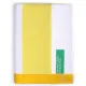 Toalla de Playa Benetton BE041 Amarillo 160 x 90 cm (90 x 160 cm)