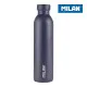 Stainless Steel Flask Milan Navy Blue 591 ml