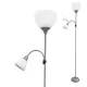Floor Lamp EDM 30010 Boston Silver 60 W 220-240 V 176 cm