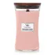Vela Perfumada Woodwick Pressed Blooms & Patchouli 610 g