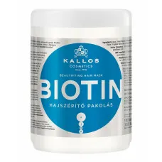 Mascarilla Capilar Reparadora Kallos Cosmetics Biotin 1 L