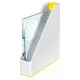 Magazine rack Leitz White Yellow A4 polystyrene (7,3 x 31,8 x 27,2 cm)