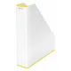 Magazine rack Leitz White Yellow A4 polystyrene (7,3 x 31,8 x 27,2 cm)