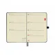 Diary Finocam Minimal Black A6 10 x 15 cm 2024-2025