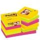 Set of Sticky Notes Post-it Super Sticky Multicolour 47,6 x 47,6 mm (3 Units)