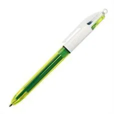Pen Bic Fluor 4 colours Fluorescent 12 Pieces