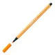 Felt-tip pens Stabilo Pen 68 Orange (10 Pieces)