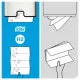 Hand-drying paper Tork Pack White (21 Units)