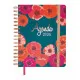 Diary Finocam Talkual Quarto 15,5 x 21,7 cm 2025 Flowers