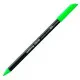 Felt-tip pens Edding 1200 Green (10 Units)