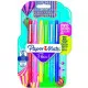 Set de Rotuladores Paper Mate Flair Multicolor 6 Piezas (2 Unidades)