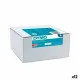 Cinta Laminada para Rotuladoras Dymo Blanco Negro Autoadhesivas 10 Piezas (12 Unidades)