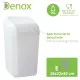 Papelera Denox Blanco 15 L (28 x 22 x 40 cm)