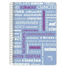 Cuaderno Pacsa Din A4 80 Hojas 21,5 x 31,5 cm 4 Piezas