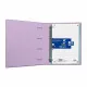 Ring binder Oxford Touch Europeanbinder Light mauve A4 A4+