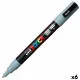 Marker pen/felt-tip pen POSCA PC-3M Grey (6 Units)