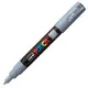 Felt-tip pens POSCA PC-1M Grey (6 Units)