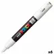 Felt-tip pens POSCA PC-1M White Black (6 Units)
