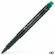Permanent marker Faber-Castell Multimark 1525 M Green (10 Units)
