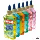 Pegamento en gel Playcolor Instant Multicolor Transparente 6 Piezas 180 ml