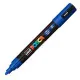 Felt-tip pens POSCA PC-5M Blue (6 Units)