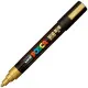 Felt-tip pens POSCA PC-5M Golden (6 Units)