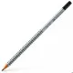 Pencil with Eraser Faber-Castell Grip 2001 Ecological Grey B (12 Units)