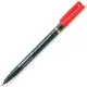 Permanent marker Staedtler Lumocolor Red 10Units