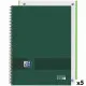 Cuaderno Oxford European Book Write&Erase Verde militar A4 80 Hojas (5 Unidades)