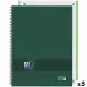 Cuaderno Oxford European Book Write&Erase Verde militar A4 80 Hojas (5 Unidades)