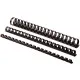 Binding Spirals Fellowes 5349702 Binding Black PVC 38 mm