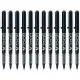 Pen Pilot BL-VB-5 Black 0,3 mm (12 Units)