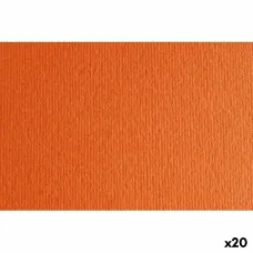 Cartulina Sadipal LR 220 Naranja 50 x 70 cm Texturizada (20 Unidades)