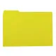 Subfolder Elba Name tab Yellow Din A4 50 Pieces