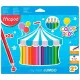 Lápices de colores Maped Colour'Peps Jumbo Multicolor 24 Piezas