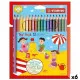 Colouring pencils Stabilo TRIO THICK Multicolour 18 Pieces (6 Units)