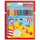 Colouring pencils Stabilo TRIO THICK Multicolour 18 Pieces (6 Units)