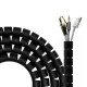 Cable Organiser Aisens A151-0604 Black Plastic
