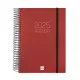 Agenda Finocam OPAQUE Burdeos A5 15,5 x 21,2 cm 2025