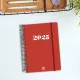 Diary Finocam MY E10 Red A5 15,5 x 21,2 cm 2025