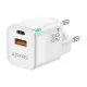 Wall Charger Aisens ASCH-20W2P002-W White 20 W