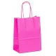 Bolsas Fama Magenta Con asas 125 g/m² 15 x 8 x 21 cm (25 Unidades)