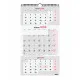 Calendario de pared Finocam Papel 2025 23,6 x 43 cm