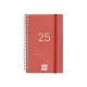 Diary Finocam YEAR Red Mini 7,9 x 12,7 cm 2025