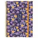 Agenda Finocam 4º SVH Morado Multicolor Cuarto 15,5 x 21,2 cm 2024-2025