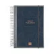Diary Finocam Dark blue 15,5 x 21,2 cm