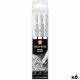 Set of Biros Talens GELLY  White (6 Units)