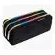 School Case Exacompta Rainbow Black 22,5 x 8 x 10 cm (6 Units)