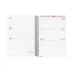 Diary Finocam SVH Red 12 x 17,1 cm 2024-2025